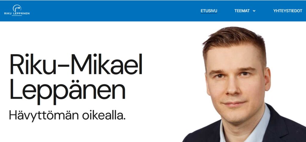 Digiassistentti referenssi Riku-Mikael Leppäsen nettisivuilta